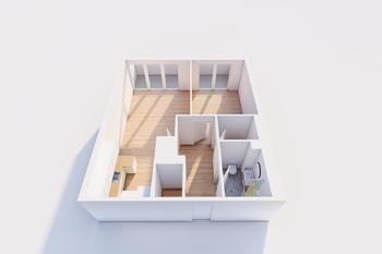Prodej bytu 2+kk v osobním vlastnictví 63 m², Praha 9 - Letňany