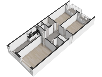 Prodej bytu 3+kk v osobním vlastnictví 75 m², Praha 4 - Kunratice