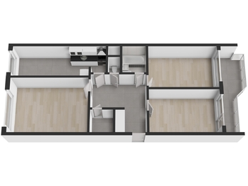 Prodej bytu 3+kk v osobním vlastnictví 75 m², Praha 4 - Kunratice