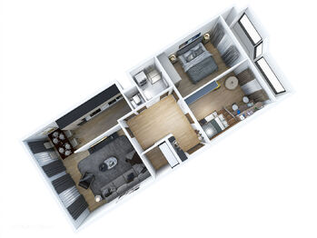 Prodej bytu 3+kk v osobním vlastnictví 75 m², Praha 4 - Kunratice