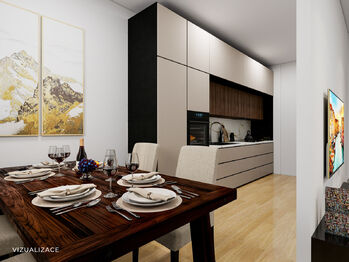 Vizualizace - Prodej bytu 3+kk v osobním vlastnictví 75 m², Praha 4 - Kunratice