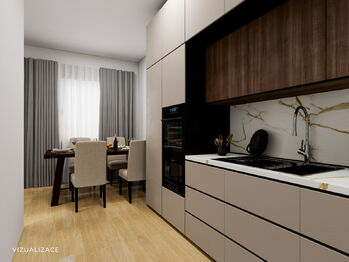 Prodej bytu 3+kk v osobním vlastnictví 75 m², Praha 4 - Kunratice