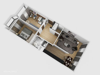 Prodej bytu 3+kk v osobním vlastnictví 75 m², Praha 4 - Kunratice