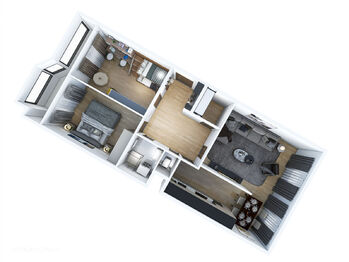 Prodej bytu 3+kk v osobním vlastnictví 75 m², Praha 4 - Kunratice