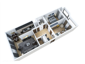 Prodej bytu 3+kk v osobním vlastnictví 75 m², Praha 4 - Kunratice