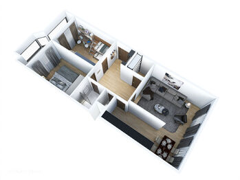 Prodej bytu 3+kk v osobním vlastnictví 75 m², Praha 4 - Kunratice