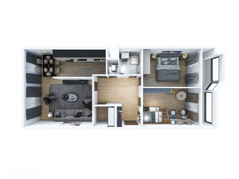 Prodej bytu 3+kk v osobním vlastnictví 75 m², Praha 4 - Kunratice