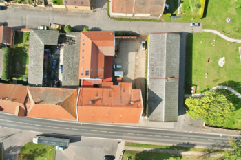 areál z dronu - Prodej ubytovacího zařízení 1360 m², Blšany