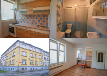 Pronájem bytu 1+kk v osobním vlastnictví 31 m², České Budějovice
