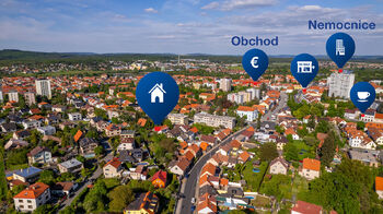 Pronájem bytu 3+kk v osobním vlastnictví 63 m², Dobříš