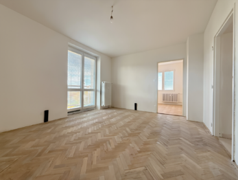 obývací pokoj - Prodej bytu 3+1 v osobním vlastnictví 66 m², Plzeň