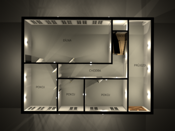 1. nadzemní podlaží - Prodej nájemního (činžovního) domu 441 m², Žirovnice