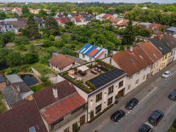 Vizualizace střešní terasy - Prodej domu 240 m², Pardubice