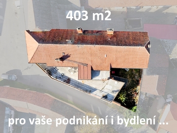 rozložení na pozemku ... - Prodej obchodních prostor, Březník