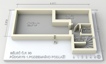 Prodej domu 200 m², Běleč