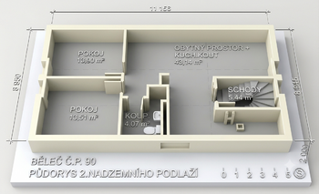Prodej domu 200 m², Běleč