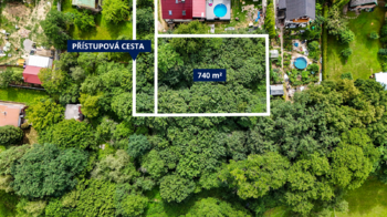Prodej pozemku 740 m², Zadní Třebaň