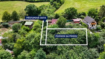 Prodej pozemku 740 m², Zadní Třebaň