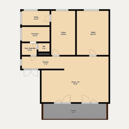 Pronájem bytu 4+kk v osobním vlastnictví 103 m², Brno