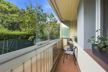 lodžie - Prodej bytu 3+kk v osobním vlastnictví 68 m², Praha 4 - Braník