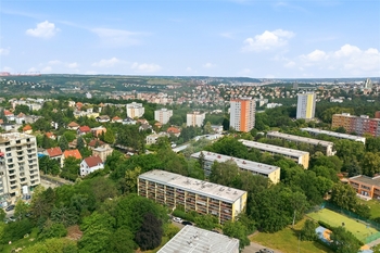 celkový pohled - Prodej bytu 3+kk v osobním vlastnictví 68 m², Praha 4 - Braník