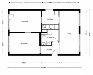 Pronájem bytu 3+1 v osobním vlastnictví 62 m², Praha 4 - Krč