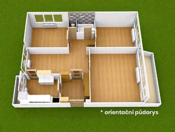 Pronájem bytu 3+1 v osobním vlastnictví 82 m², Olomouc