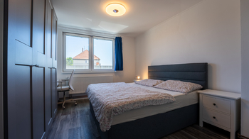 Patro - ložnice - Prodej bytu 3+kk v osobním vlastnictví 74 m², Ivanovice na Hané