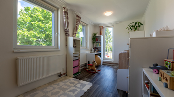 Patro - dětský pokoj - Prodej bytu 3+kk v osobním vlastnictví 74 m², Ivanovice na Hané