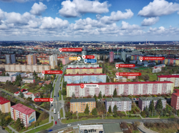 Občanská vybavenost - Prodej bytu 2+1 v družstevním vlastnictví 52 m², Praha 10 - Záběhlice