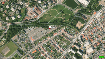 mapa lokace - Prodej garáže 17 m², Kladno