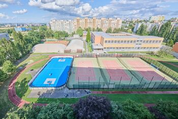 Výhled z okna - Prodej bytu 1+kk v osobním vlastnictví 28 m², Praha 4 - Chodov
