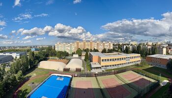 Panoramatický výhled z okna - Prodej bytu 1+kk v osobním vlastnictví 28 m², Praha 4 - Chodov