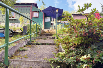 Přístup k chatce - Prodej pozemku 378 m², Nejdek