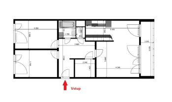 Prodej bytu 3+kk v osobním vlastnictví 70 m², Odolena Voda