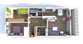 Prodej bytu 3+kk v osobním vlastnictví 70 m², Odolena Voda