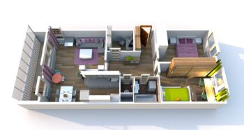 Prodej bytu 3+kk v osobním vlastnictví 70 m², Odolena Voda