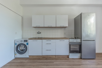 Kuchyně - Prodej bytu 2+kk v osobním vlastnictví 43 m², Praha 3 - Vinohrady