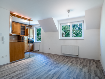 obývací pokoj - Prodej bytu 4+kk v osobním vlastnictví 84 m², Netolice