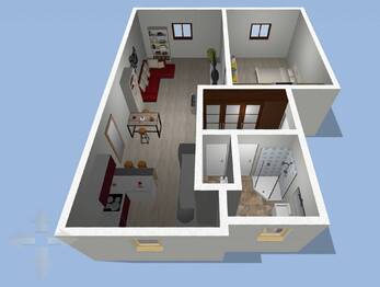 Pronájem bytu 2+kk v osobním vlastnictví 71 m², Ostrava