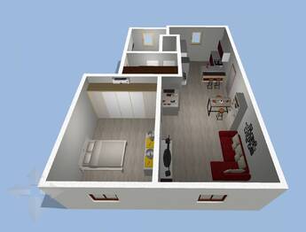 Pronájem bytu 2+kk v osobním vlastnictví 71 m², Ostrava