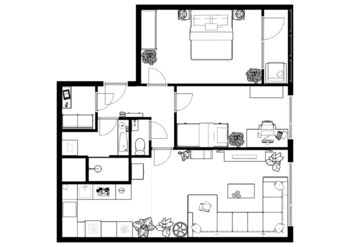 Prodej bytu 3+kk v osobním vlastnictví 65 m², Praha 10 - Horní Měcholupy
