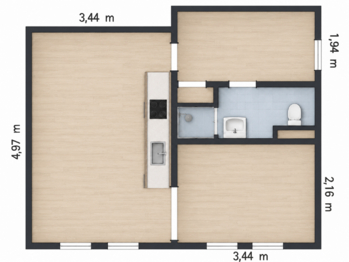 Prodej bytu 2+kk v osobním vlastnictví 37 m², Kadaň