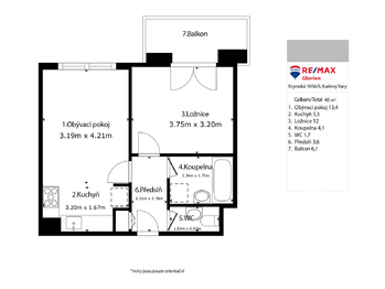 Prodej bytu 2+kk v osobním vlastnictví 40 m², Karlovy Vary