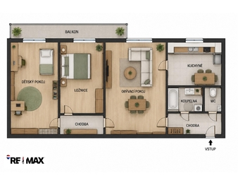 Prodej bytu 3+1 v osobním vlastnictví 73 m², Mladá Boleslav