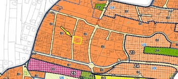 územní plán - Prodej pozemku 818 m², Adamov
