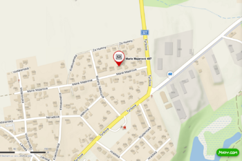 Umístění nemovitosti (zdroj mapy.com) - Prodej domu 234 m², Týnec nad Labem