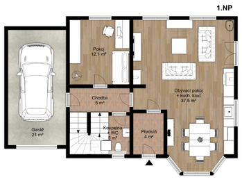 Prodej domu 174 m², Hovorčovice