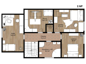 Prodej domu 174 m², Hovorčovice