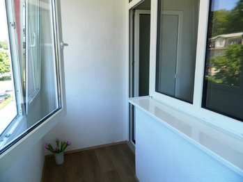 Lodžie. - Prodej bytu 2+1 v osobním vlastnictví 61 m², Aš